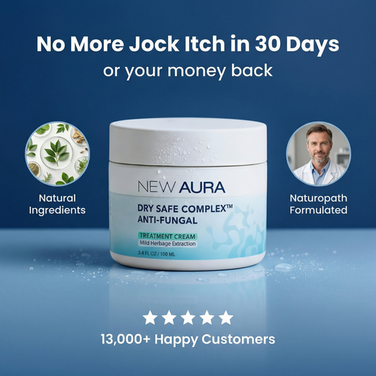 New Aura™ Anti-Fungal Jock Cream