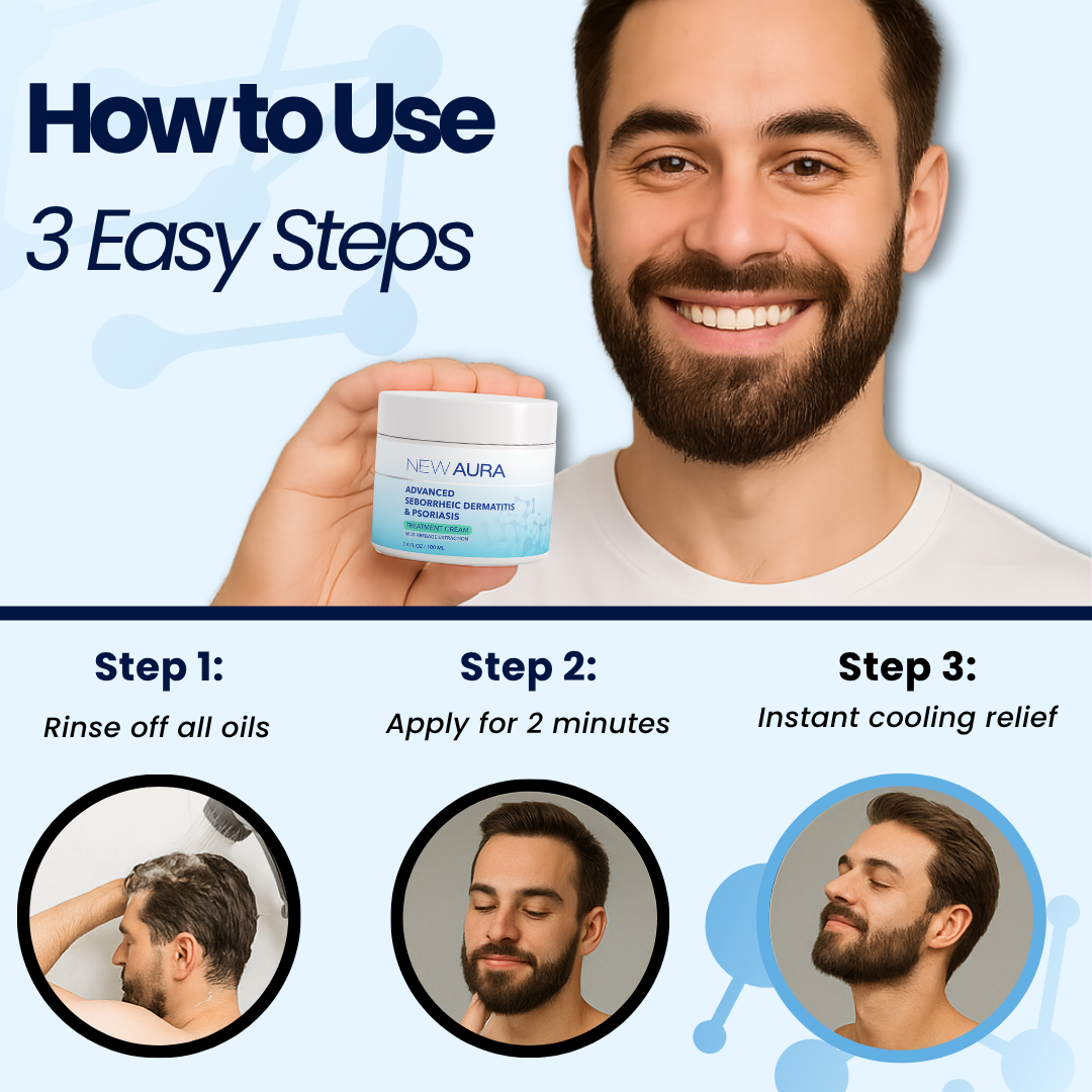 New Aura™ Anti-Fungal Beard Cream