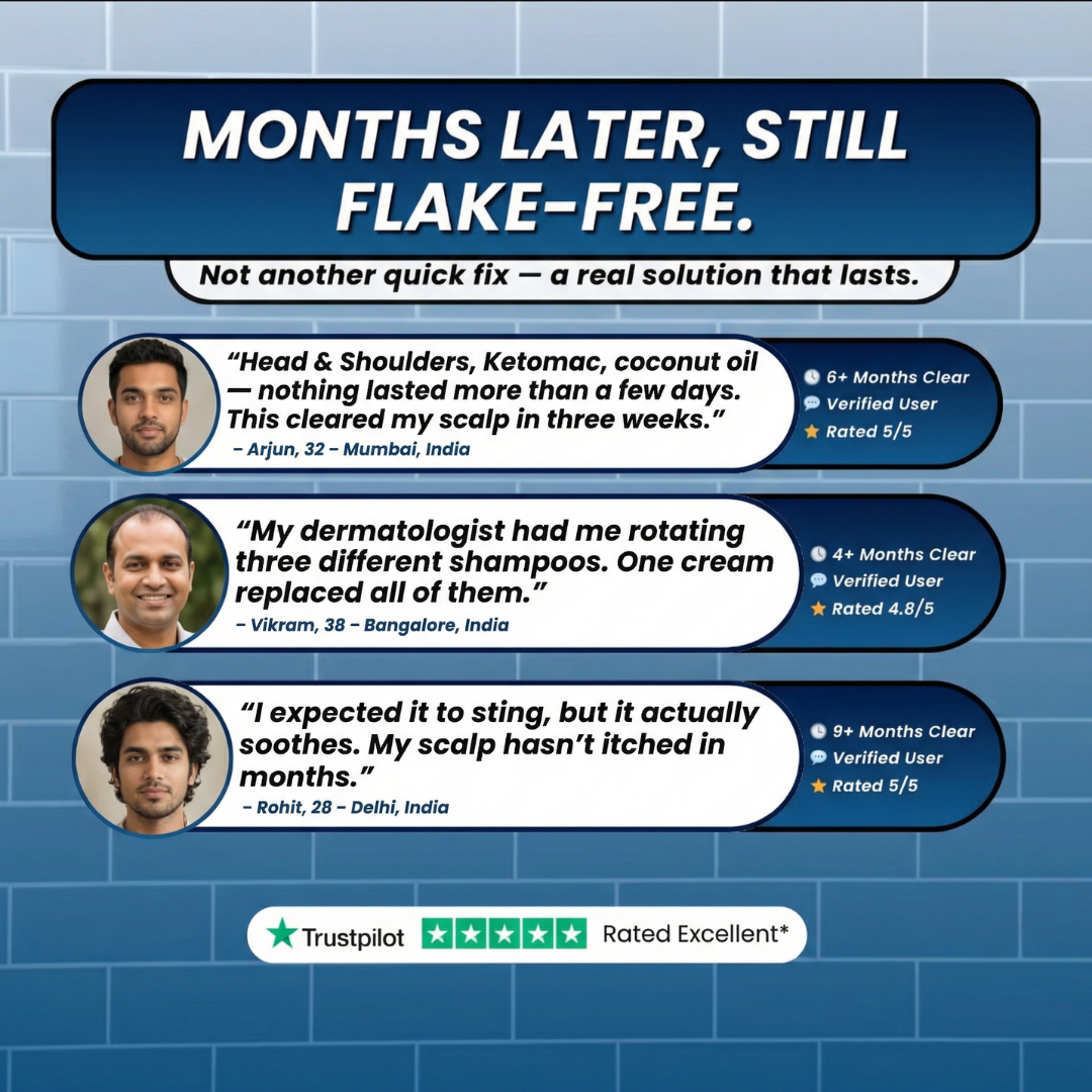 New Aura™ Men's Scalp & Dandruff Cream