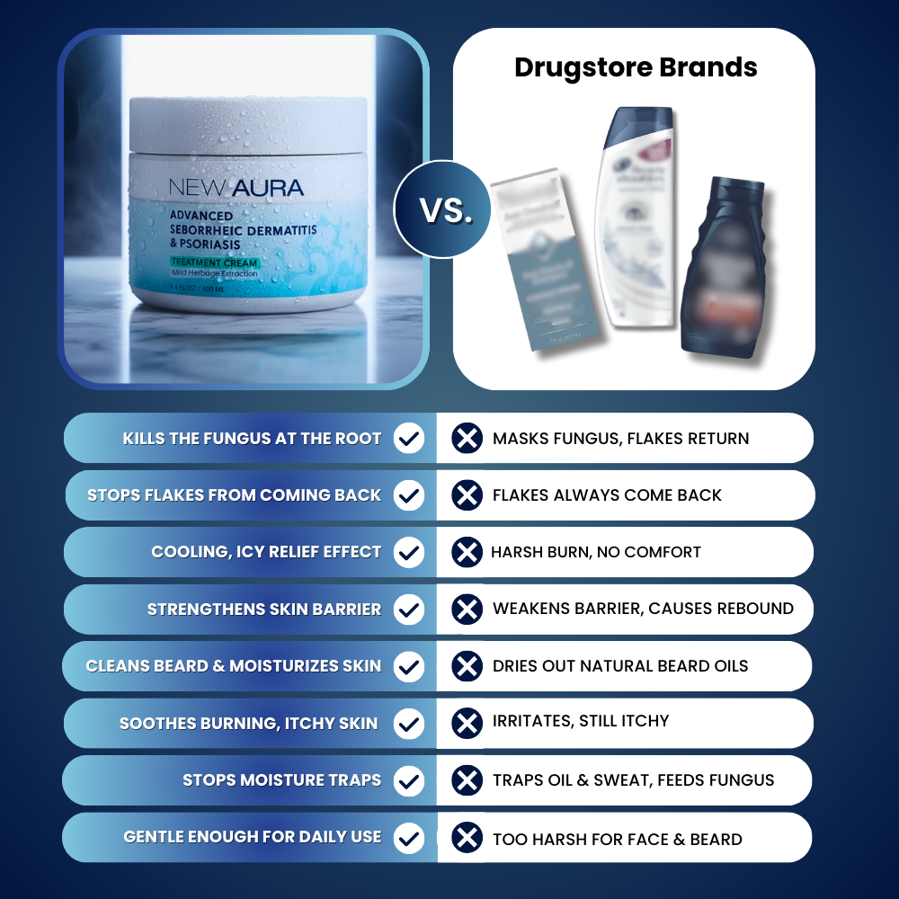 NewAura™ Seborrheic Dermatitis & Psoriasis Cream