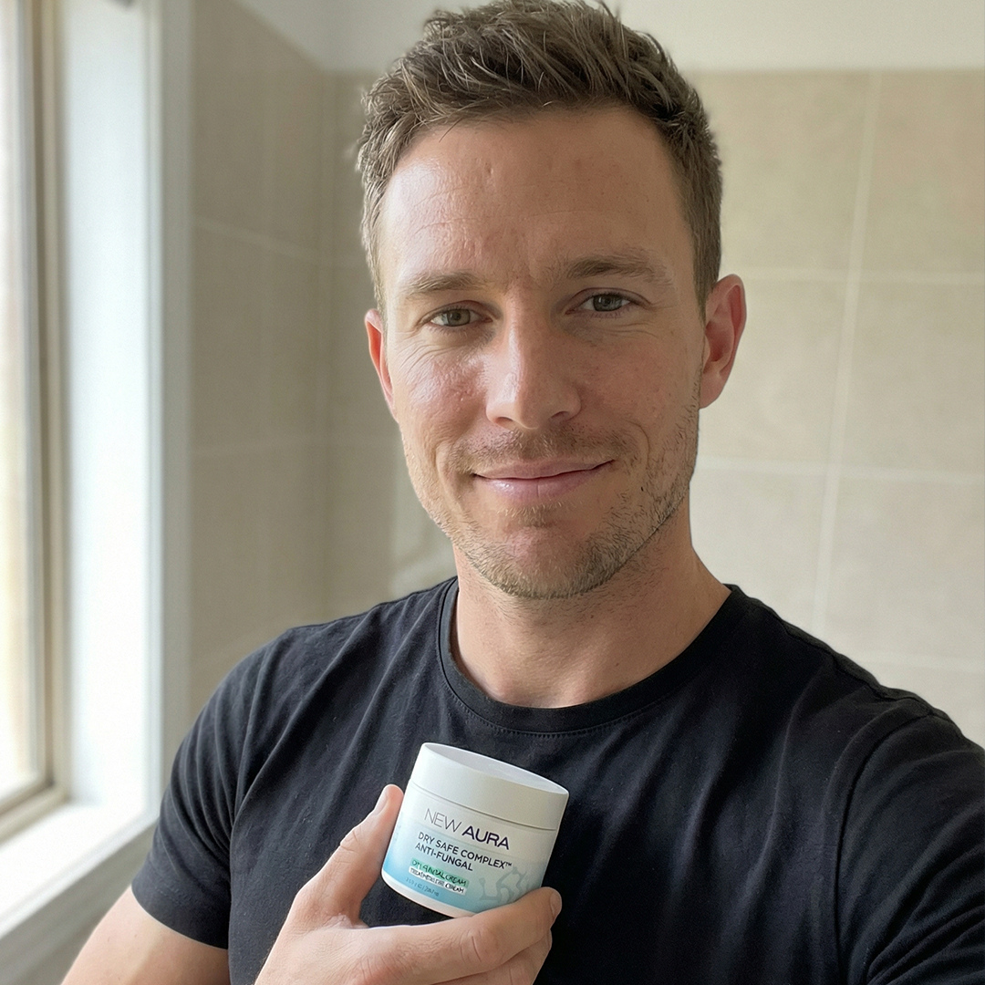 New Aura™ Anti-Fungal Jock Cream