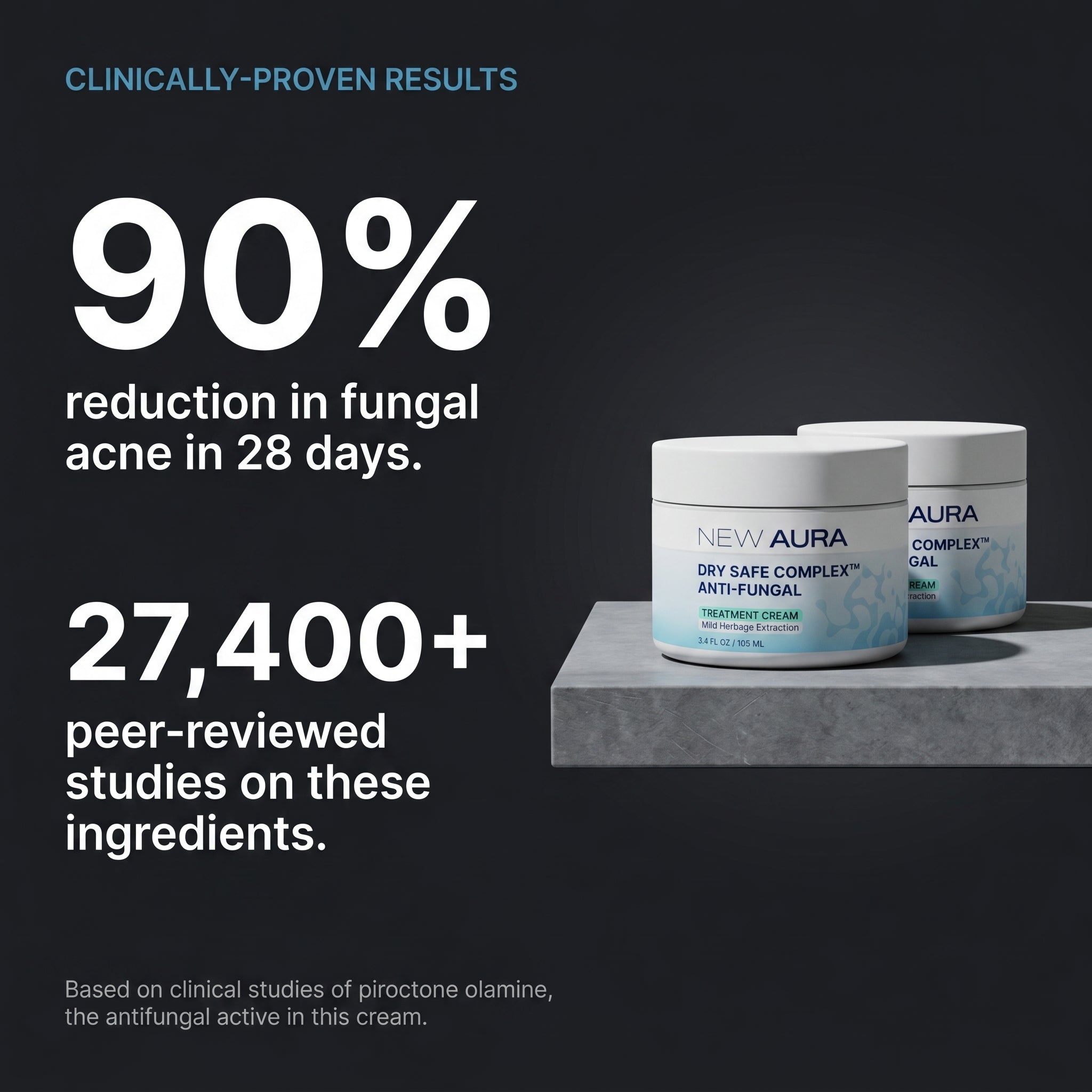 New Aura™ Men's Anti-Fungal Acne Cream
